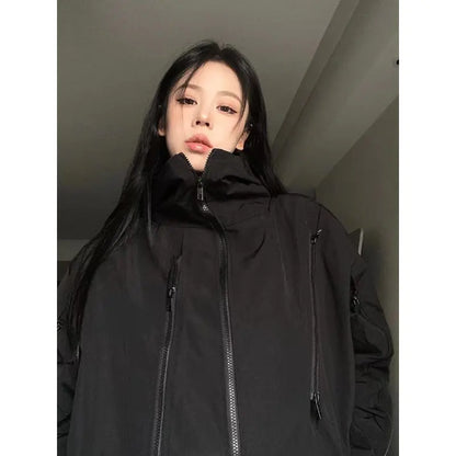 Women's Waterproof Y2K Windbreaker