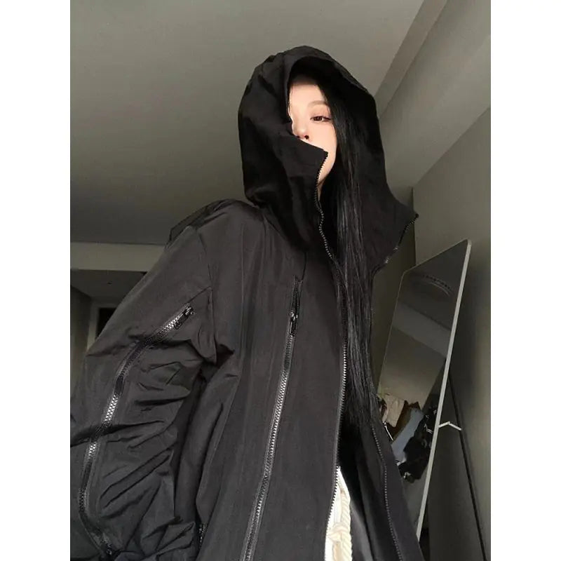 Women's Waterproof Y2K Windbreaker