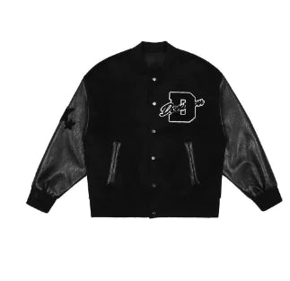Retro Y2K Street Jacket with Embroidery